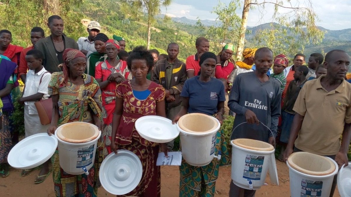 Distribution of Ceramic Water Filters by RDIS