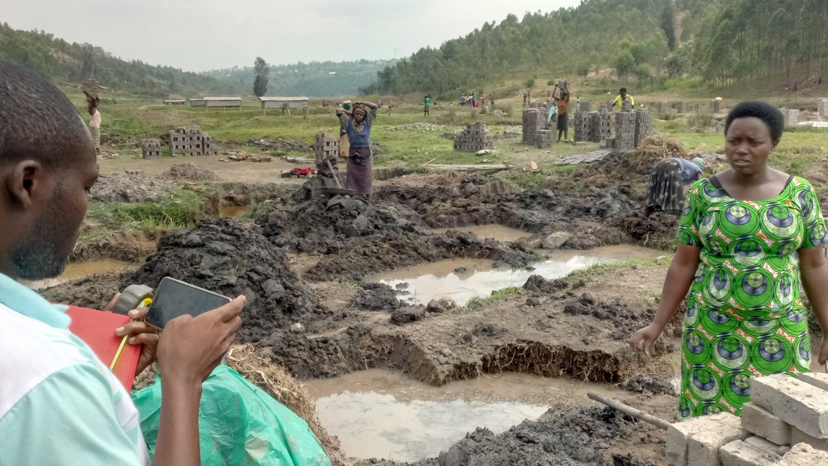 Production site in Shyogwe