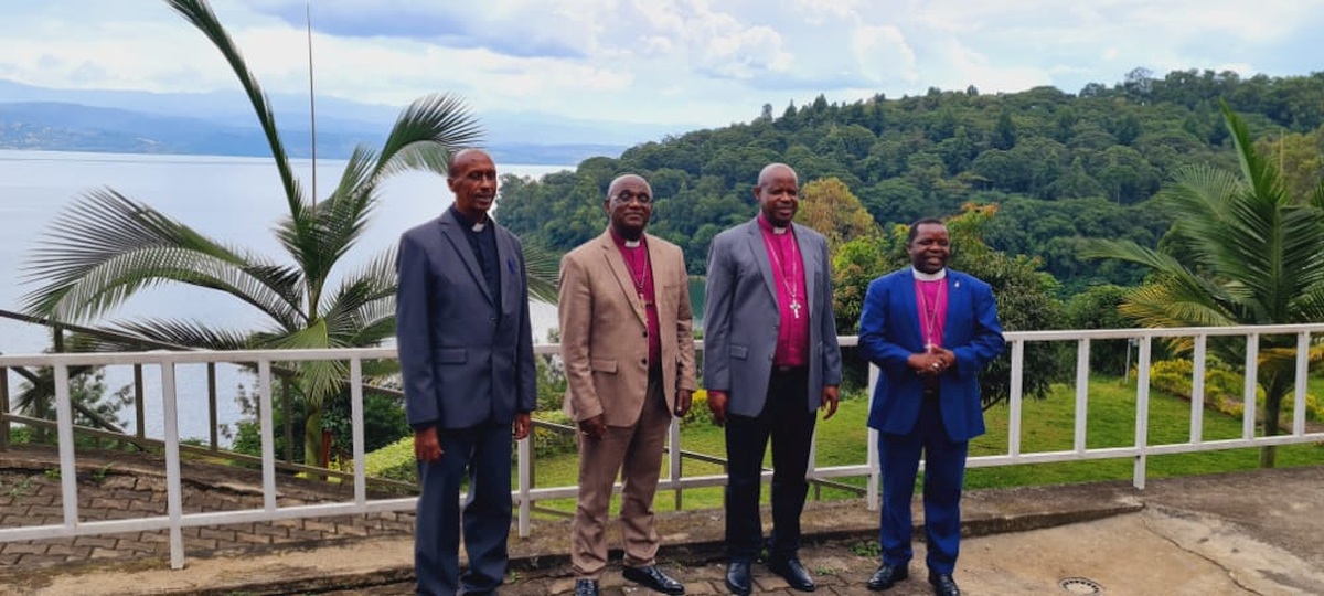 Leaders of EAR Church (one of the UEM mber Churches in Rwanda)