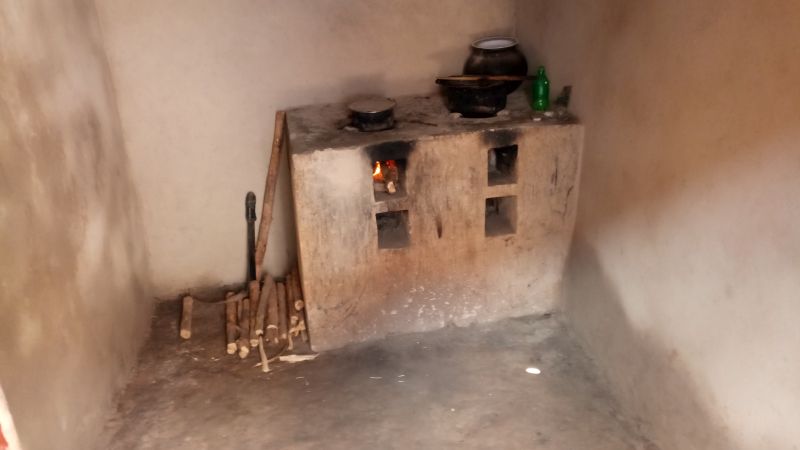 A well maintained RDIS's Improved Cook Stove